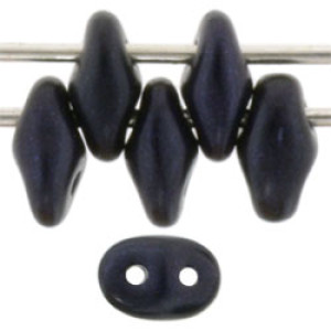 SuperDuo 5x2mm Metallic Suede - Dk Purple 100gr (79022MJT)