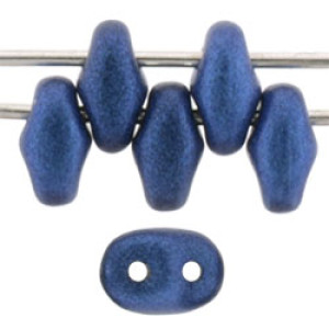 SuperDuo 5x2mm Metallic Suede - Blue 100gr (79031MJT)