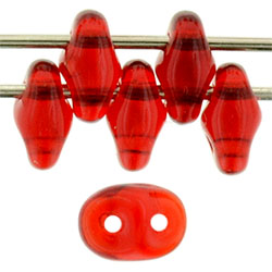 SuperDuo 5x2mm Siam Ruby 100gr (90080) SuperDuo 5x2mm Siam Ruby 100gr (90080)