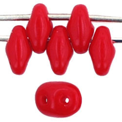 SuperDuo 5x2mm Opaque Red 100gr (93200) SuperDuo 5x2mm Opaque Red 100gr (93200)