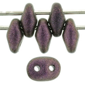 SuperDuo 5x2mm Polychrome - Pink Olive 100gr (94106JT)