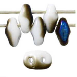 SuperDuo 5x2mm Blue Iris - White 100gr (BR03000)