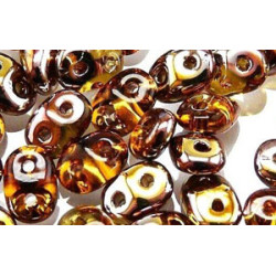 SuperDuo 5x2mm Copper - Topaz 100gr (C10060)