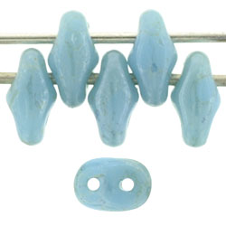 SuperDuo 5x2mm Opaque Baby Blue - Star Dust 100gr (CMM63030)