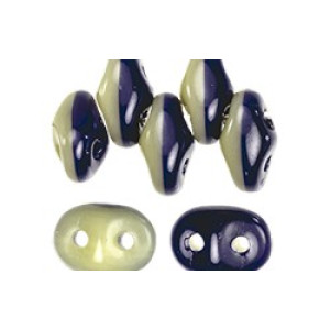 SuperDuo 5x2mm Navy Blue/Ivory 100gr (DNI00000)