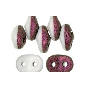 SuperDuo 5x2mm Polynesian Plum Cream 100gr (DPN29064)
