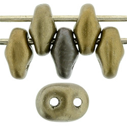 SuperDuo 5x2mm Matte - Metallic Leather 100gr (K0167)