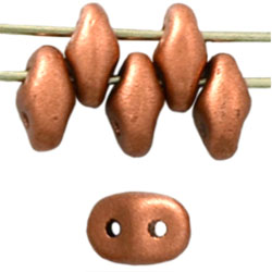 SuperDuo 5x2mm Matte - Metallic Copper 100gr (K0177)
