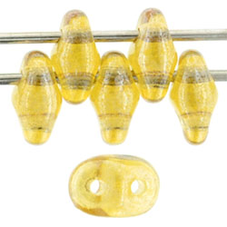 SuperDuo 5x2mm Luster - Topaz 100gr (L10060)