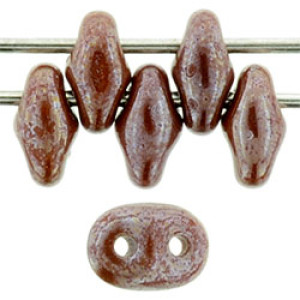 SuperDuo 5x2mm Luster - Dk Chocolate 100gr (L13610)