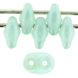 SuperDuo 5x2mm Luster - Milky Aqua 100gr (L61100)