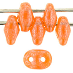 SuperDuo 5x2mm Luster - Opal Orange 100gr (L81250)