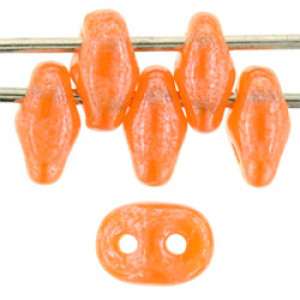 SuperDuo 5x2mm Luster - Opal Orange 100gr (L81250)