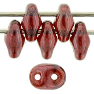 SuperDuo 5x2mm Siam Ruby - Vega 100gr (LE90080)