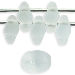 SuperDuo 5x2mm Matte - Crystal 100gr (M00030)