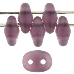 SuperDuo 5x2mm Matte - Amethyst 100gr (M20060)