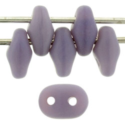 SuperDuo 5x2mm Matte - Opal Violet 100gr (M21010)