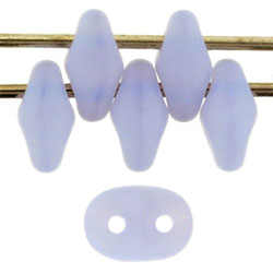 SuperDuo 5x2mm Matte - Opal Dk Violet 100gr (M21310)