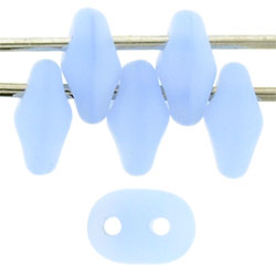 SuperDuo 5x2mm Matte - Opal Sapphire 100gr (M31010)