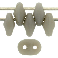 SuperDuo 5x2mm Matte - Opal Gray 100gr (M43020)