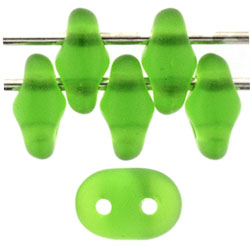SuperDuo 5x2mm Matte - Chrysolite 100gr (M50050)