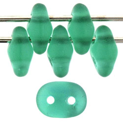 SuperDuo 5x2mm Matte - Emerald 100gr (M50720)
