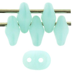 SuperDuo 5x2mm Matte - Milky Aqua 100gr (M61100)