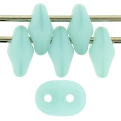 SuperDuo 5x2mm Matte - Milky Seafoam 100gr (M61300)
