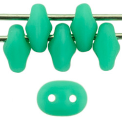 SuperDuo 5x2mm Matte - Turquoise Green 100gr (M63130)