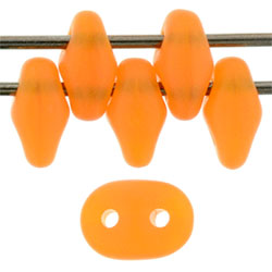 SuperDuo 5x2mm Matte - Opal Orange 100gr (M81250)