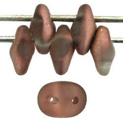 SuperDuo 5x2mm Matte - Apollo - Gold 100gr (MC00030)