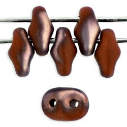 SuperDuo 5x2mm Matte - Apollo - Umber 100gr (MC13610)