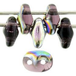 SuperDuo 5x2mm Amethyst - Vitral 100gr (V20060)