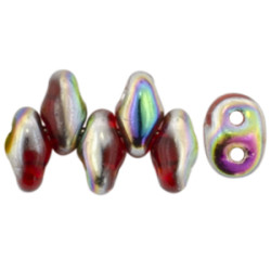 SuperDuo 5x2mm Siam Ruby - Vitral 100gr (V90080) SuperDuo 5x2mm Siam Ruby - Vitral 100gr (V90080)