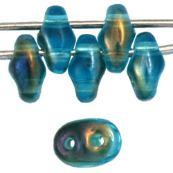 SuperDuo 5x2mm Twilight - Aquamarine 100gr (W60020) SuperDuo 5x2mm Twilight - Aquamarine 100gr (W60020)