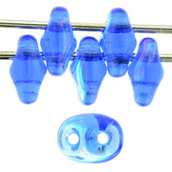 SuperDuo 5x2mm Sapphire AB 100gr (X30060) SuperDuo 5x2mm Sapphire AB 100gr (X30060)