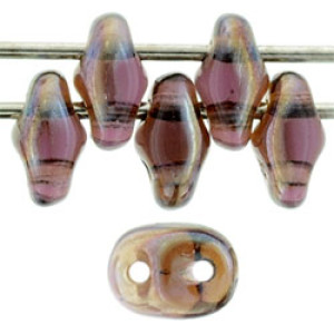 SuperDuo 5x2mm Amethyst - Celsian 100gr (Z20060)