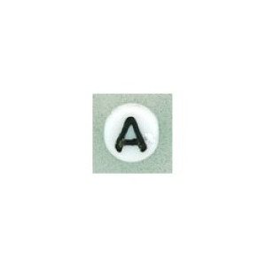 Letter Beads 6mm Letter A 600pc (A)