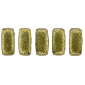 Bricks 6x3mm Saturated Metallic Golden Lime 1200pc (04B08)