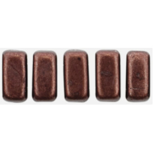 Bricks 6x3mm Saturated Metallic Chicory Coffee 1200pc (07B01)
