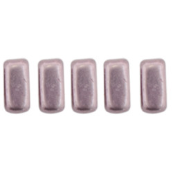 Bricks 6x3mm Sueded Gold Blackened Pearl 1200pc (08A10)