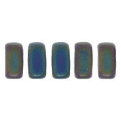 Bricks 6x3mm Matte - Iris - Green 1200pc (21155JT) Bricks 6x3mm Matte - Iris - Green 1200pc (21155JT)