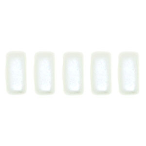 Bricks 6x3mm Pearl Coat - Snow 1200pc (25001AL)