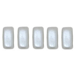 Bricks 6x3mm Pearl Coat - Silver 1200pc (25028AL) Bricks 6x3mm Pearl Coat - Silver 1200pc (25028AL)