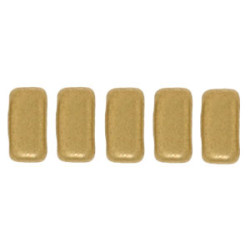 Bricks 6x3mm Matte - Metallic Flax 1200pc (K0171JT)
