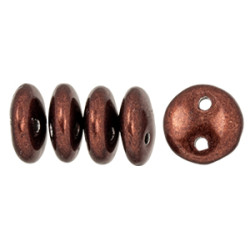 Lentil 6mm Saturated Metallic Chicory Coffee 600pc (07B01)