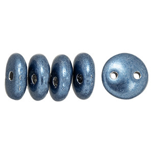 Lentil 6mm Saturated Metallic Bluestone 600pc (07B02)