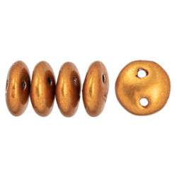 Lentil 6mm Saturated Metallic Hazel 600pc (07B05)