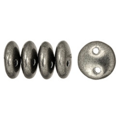 Lentil 6mm Saturated Metallic Frost Gray 600pc (07B08)