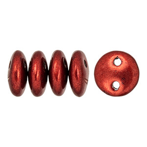 Lentil 6mm Saturated Metallic Merlot 600pc (07B10)